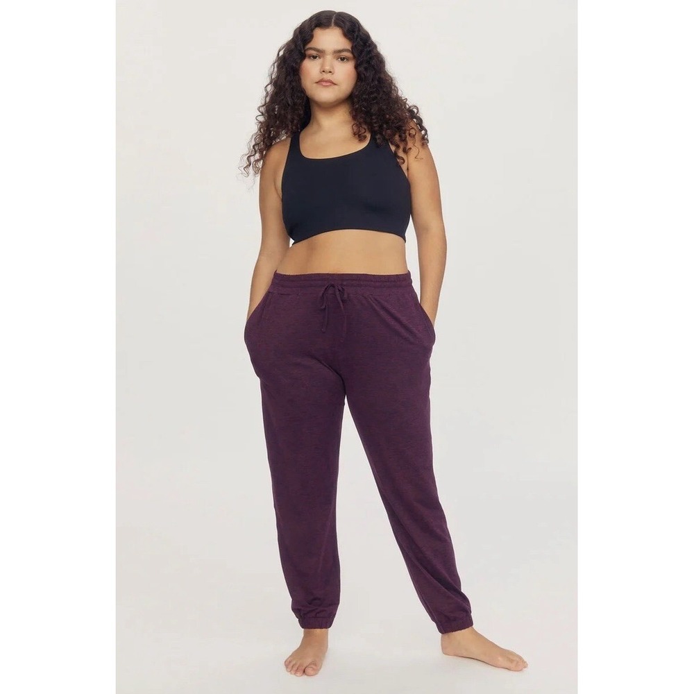 Girlfriend Collective | Plum ReSet Joggers Athletic Sweatpants Workout Casual
